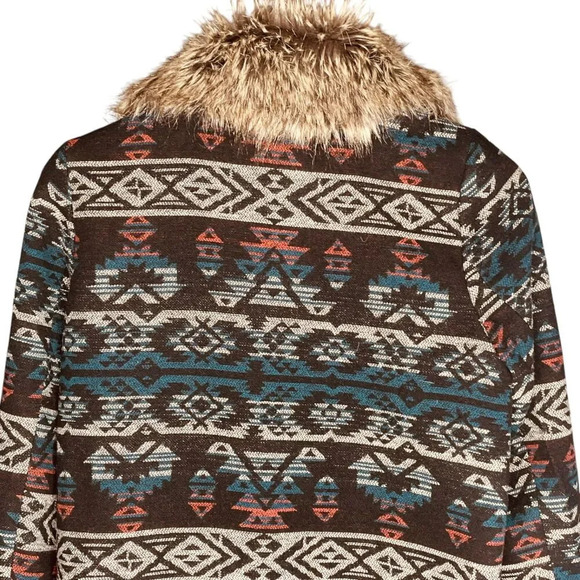 Skies Are Blue by Anthropologie Aztec Coat - Picture 11 of 13